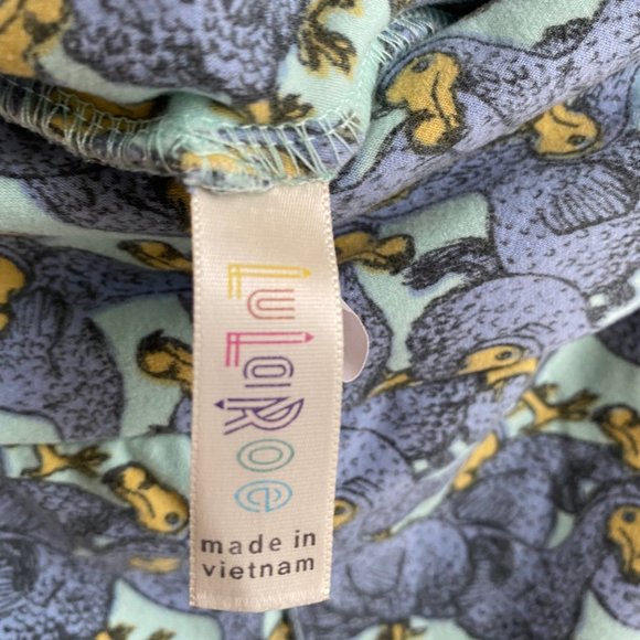 LuLaRoe Yoga Pants OSFA Rare Pattern - Picture 3 of 3